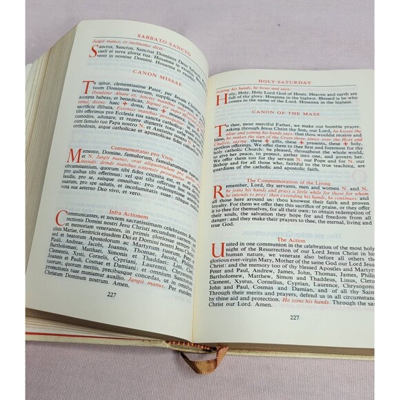 The Fulton J Sheen Sunday Missal  Bilingual Latin & English  Hawthorn Books 1961 - Picture 6 of 10